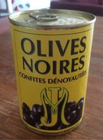 Olives noires confites