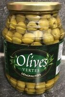 Olives vertes dénoyautés