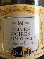 Olives Noires Aromarisées