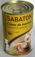 Crème de marrons