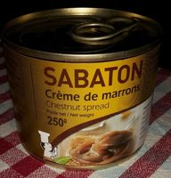 Crème de marrons