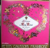 Petits Calissons à la Framboise