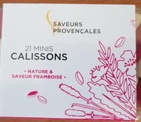 21 Minis Calissons nature & saveur framboise