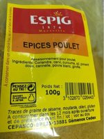 Épices Poulet
