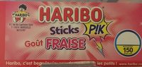 Sticks pik goût fraise
