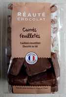 Carrés Feuilletés Bonbons de Chocolat au lait