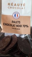 Palets chocolat noir 70%