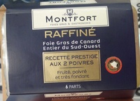 Foie gras de canard entier du Sud-Ouest, recette prestige aux 2 poivres