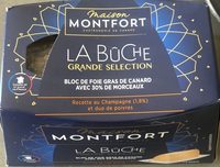 Bloc de foie gras de canard avec 30% de morceaux