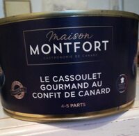 Cassoulet gourmand au conflit de canard