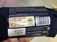 Foie gras de canard