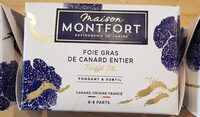 Foie gras de canard  entier truffé 3%