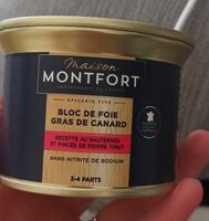 Bloc de foie gras de canard