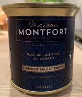 Bloc de foie gras de canard