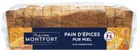 Pain d’épices spécial foie gras pur miel