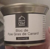 Bloc de foie gras de canard