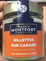 Rillettes pur canard