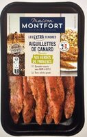 Aiguillettes de canard marinées aux herbes de provence
