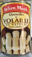 Quenelles de Volaille au naturel pour garniture