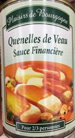 Quenelles de Veau Sauce Financière