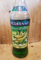 Sirop de banane verte