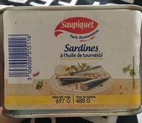 Sardines à l'huile de tournesol