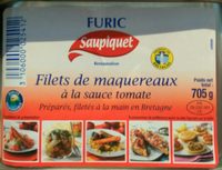 Filets de maquereaux a la sauce tomate, la