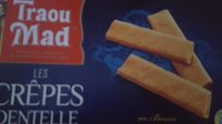 Les crêpes dentelles au beurre