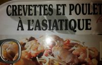Crevettes et poulet à l'asiatique