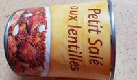 Petit salé aux lentilles