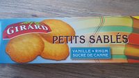 Petits Sablés - Vanille Rhum