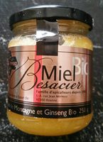 Miel de montagne et ginseng bio