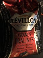 Papillottes Grands Pralinés Noir 70 %