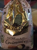 Papillotes Guimauves Noir et Lait