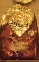 Café d'exception Noir 70% et lait