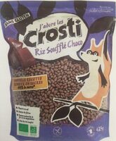 Crosti Riz soufflé choco