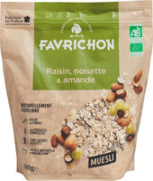 Raisin, noisette & amande
