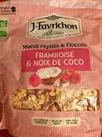 Framboise & noix de coco