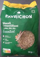 Muesli croustillant avoine blé et riz