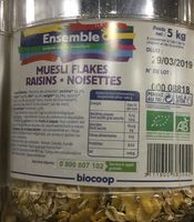 Muesli Flakes Raisins Noisette