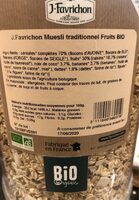 Muesli Traditionnel