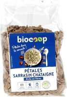Pétales de sarrasin chataigne