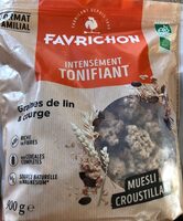 Muesli croustillant graines de lin & courge