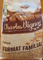 Muesli bio croustillant nature