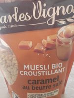Muesli bio croustillant caramel au beurre salé