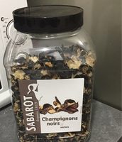 Champignons noir seches