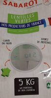 Lentilles vertes