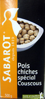 Pois chiches spécial couscous - 500 g - Sabarot