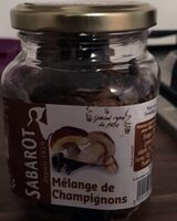 Champignons mélange séché Sabarot