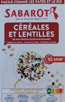 Céréales et lentilles